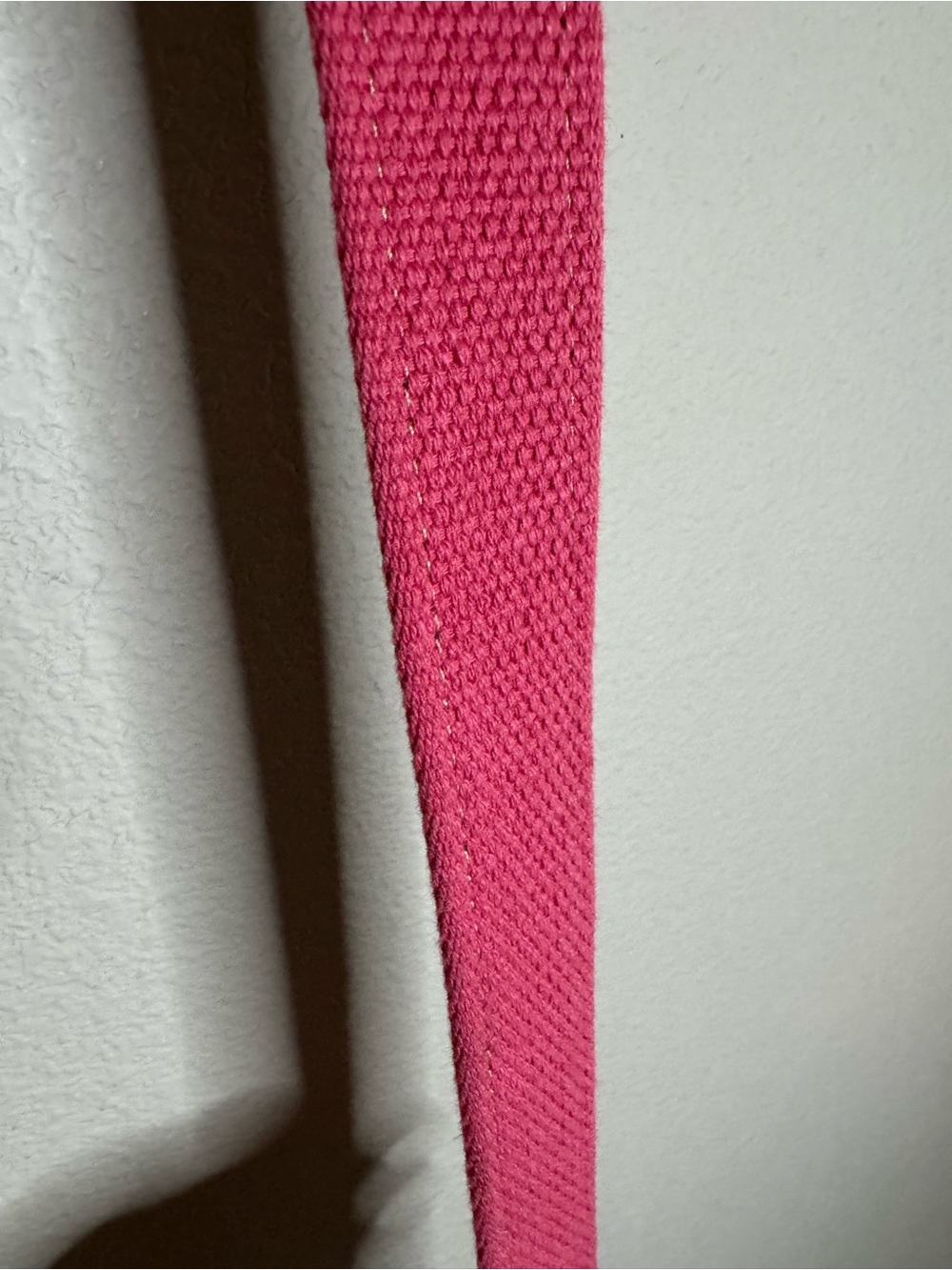 Vineyard Vines Sailboat Belt Size 26 Pink Canvas Leather Trim Preppy Belt - Picture 6 of 7